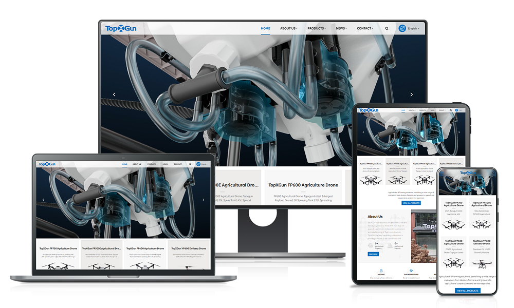 無人機及智慧飛控系統產業外貿網站優化成功案例